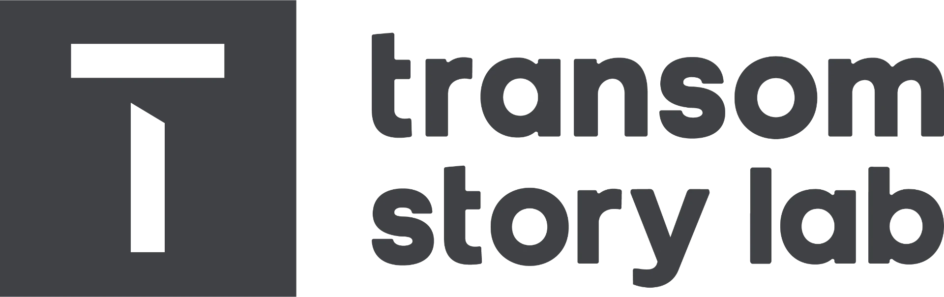Transom Story Lab logo